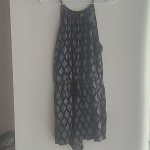 Black and white Romper